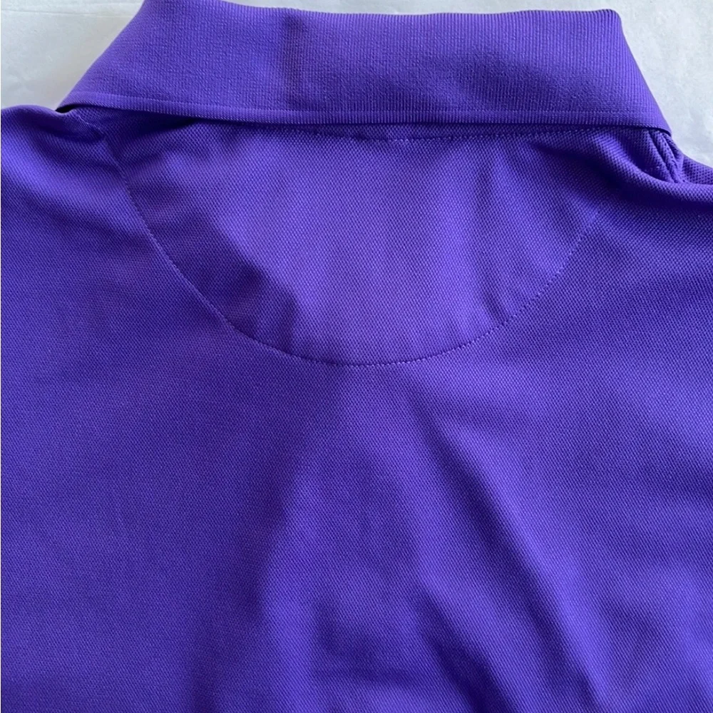 Michael Jordan Celebrity Invitational Purple Polo with Embroidery Men’s Size L
